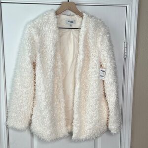 Charlotte Russe women’s fleece coat